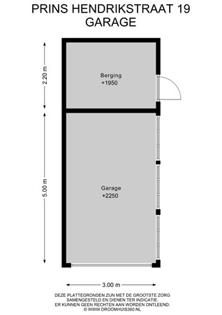Floorplan - Prins Hendrikstraat 19, 6127 BR Grevenbicht